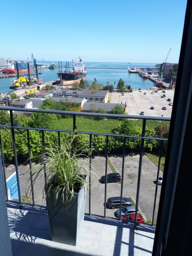 Gdynia Centrum Z Pieknym Widokiem Na Morze I Balkonem 9 Pietro Przy Sea Towers Eksteriør bilde